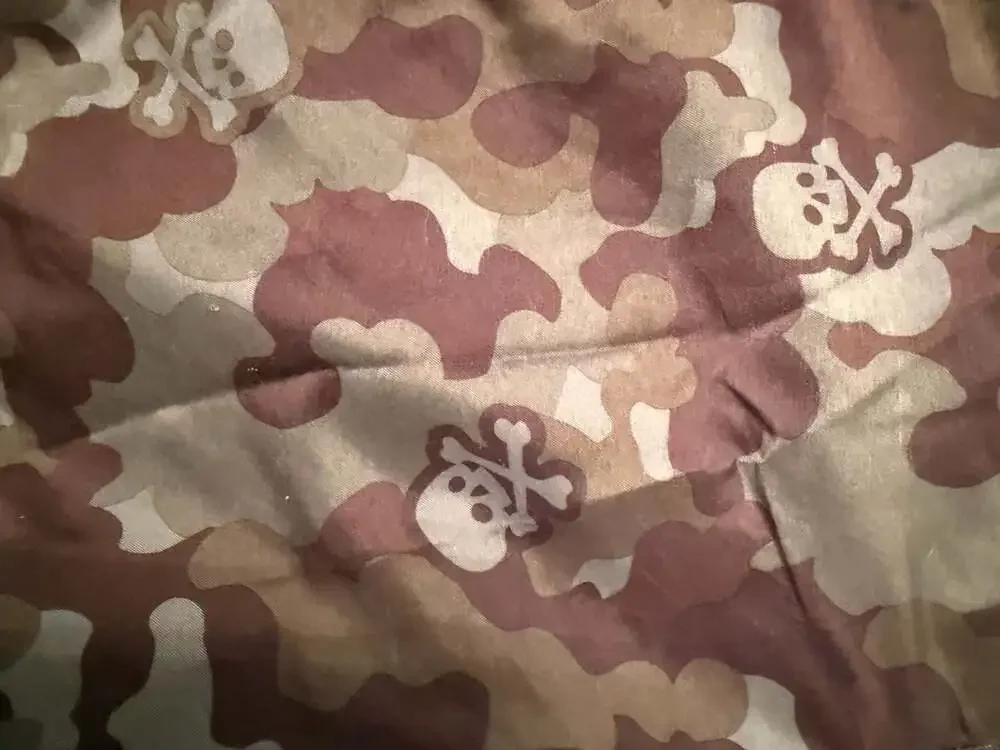 The Children's Place Brown Camo Skull Board Shorts Size 10/12